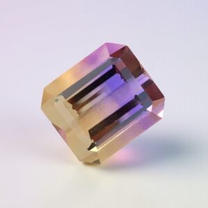 Cushion Shape Faceted Ametrine - Bolivia